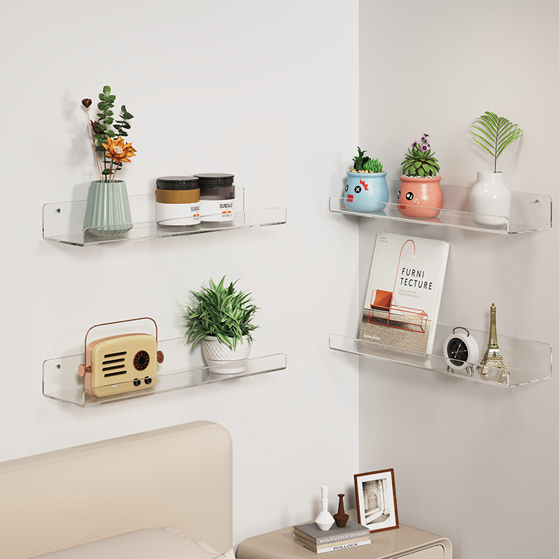 Acrylic Transparent Wall Mount Holder